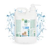 Menforsan Champú perros eliminador de olores talco, Elimina malos olores del pelaje, Azul, 5 L