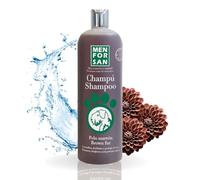 MENFORSAN Champú perros pelo marrón 1L, Intensificador del color del perro