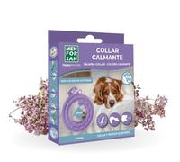 MENFORSAN Collar calmante para Perros, Reduce el estrés, Largura 57cm Ajustable, Lila