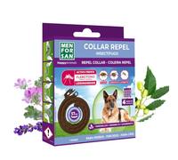 MENFORSAN Collar perros antiparasitario para perros con margosa, geraniol y lavandino, Cítrico, Marrón, 57 cm