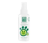 MENFORSAN Limpiador Facial para Gatos | Higieniza y Limpia Sin Agua | Abrillanta el Pelaje | Aloe Vera 100% Natural de Cultivo Ecológico | 60ml