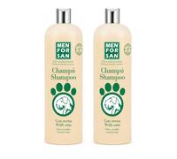 MENFORSAN | Pack 2 Unidades | Champú Perros con Avena | Acción Suavizante y Calmante | para Pieles Sensibles y Delicadas | Avena 100% Natural | Fragancia Suave |