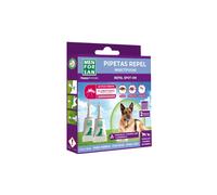 MENFORSAN Pipetas Anti-Insectos para Perros con Margosa, Geraniol y Lavandino, contra Pulgas, Garrapatas y Mosquitos (incluido Flebótomo), Estuche con 2 unidades, 1,5 ml
