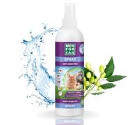 MENFORSAN Spray Anti-Insectos de Uso Directo para roedores, Conejos y Hurones 125ml, con Ingredientes insecticidas Naturales, Margosa, Gerniol y Lavandino (el embalaje puede variar)