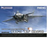MENG Chinese J-20 Caza Stealth Fighter F-5