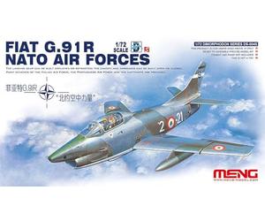 MENG ds-004s Modelo 1: 72 - Fiat g.91r OTAN Fuerzas aéreas