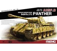 Modelo Meng TS-038 - 1:35 Tanque Medio Alemán Sd.Kfz.171 Panther Ausf.D - Nuevo