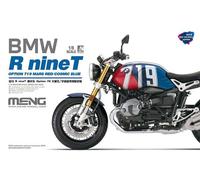 Meng-Model MT-003t - 1:9 BMW R Ninet Option 719 Mars Red / Cosmicblue,