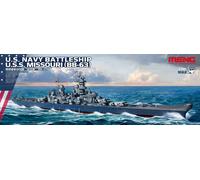 Meng-Model PS-004 - 1:700 U. S. Naval Battleship S. Missouri (BB-63) - Neu