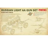 Meng-Model SPS-026 - 1:35 Juego De Cañón AA Ligero Ruso - Nuevo