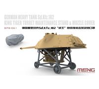 Meng-Model SPS-061-1 :3 5 Alemán Rey Tiger Torreta Maintenance Soporte & Boca Co