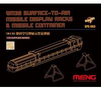 Meng-Model SPS-063-1 :3 5 9M38 Surface-To-Air Misiles Displayracks & Misiles