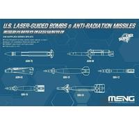 Meng-Model SPS-072 - 1:48 U. S. Laser-Guided Bombas & Anti-radiation Missiles
