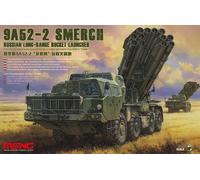 Meng-Model SS-009-1 :3 5 Rusos Long-Range Cohete Launcher9A52-2 Smerch- Nueva