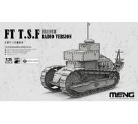 Meng-Model SS-021 - 1/35 Francés FT T. S. F Radio Versión ( Incl. Resina Partes)