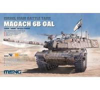 Meng-Model TS-044 - 1:35 Tanque Israelí Magach 6B GAL Kit - Nuevo