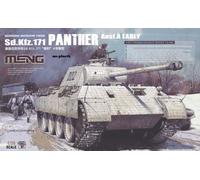 Meng-Model TS-046-1 :3 5 Alemán Medium Tank Sd.Kfz.171 Panther Ausf.a Early