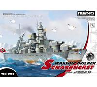 Meng-Model WB-002 - Warship Builder-Scharnhorst (Cartoonized Modelo Kit) - Nueva