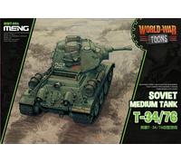 Meng-Model WWT-006 - Soviético Medium Tank T-34/76 (Cartoon Modelo - Nueva