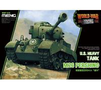 Meng-Model WWT-010 - U. S. Heavy Tank M26 Pershing (Cartoonmod - Nuevo