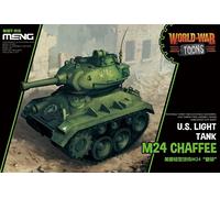 Meng-Model WWT-018 - U. S. Light Tanque M24 Chaffee (Cartoon Modelo) - Nuevo