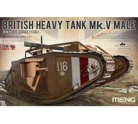 Meng "Modelo 01:35 Pesado británico Tanque MC V Hombre Kit (Multi-Color)