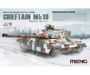 MENG Modelo 1:35 - Chieftain Mk 10, tanque de batalla principal británico