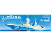 Modelo Meng PS-009 - Destructor De Misiles Guiados Tipo-055 Chino 1/700 - Nuevo