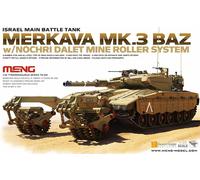 Meng Models Merkava Mk III BAZ Israeli MBT with Nochri Dalet M (Importación USA)