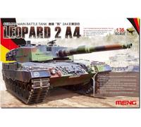 Meng TS-016 - Kit Modelo alemán Tanque de Batalla Principal Leopard 2 A4