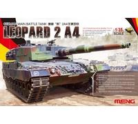 Meng TS-016 - Kit Modelo alemán Tanque de Batalla Principal Leopard 2 A4