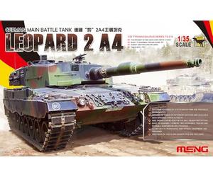 Meng TS-016 - Kit Modelo alemán Tanque de Batalla Principal Leopard 2 A4