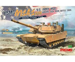 MENG ts-032 USMC M1 A1 Abrams Tusk Main Battle Tank Modelo, 1: 35