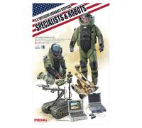 Meng uno y Treinta y Cinco Modelo - US Disposición de artillería explosiva Robots & Especialistas - (MNGHS-003)