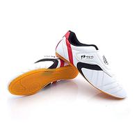 Meng Zapatillas de Taekwondo Cómodos Antideslizantes Zapatillas Deportivos de Taekwondo Kung Fu Tai Chi (Color : White, Size : 31)