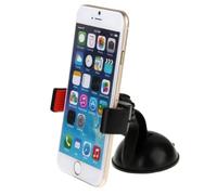 MENGCH 360grado Soporte para Móvil De Coche Ventosa para Parabrisas Brazo y Rotación Compatible Teléfonos De Instalación Fácil y Estable, W