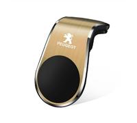 MENGCH Cunas de Teléfono Móvil para Coches, Soporte de Ventilación de Silicona Antideslizante, Compatible con Peugeot 206 207 307 308 3008 4008 5008 GT-Line, Accesorio para Smartphones,C-Normal