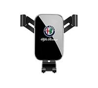 MENGCH Soporte Movil Coche, para Alfa Romeo Giulietta 2014-2021 2022 Soporte para Móvil Giratorio de 360°Soporte Móvil Coche del Aire Ventilación Liberación,B, W,A-Normal