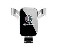 MENGCH Soporte Movil Coche, para Alfa Romeo Giulietta 2014-2021 2022 Soporte para Móvil Giratorio de 360°Soporte Móvil Coche del Aire Ventilación Liberación,B, W,B-Normal