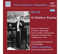 Mengelberg - La Passion Selon Saint-Matthieu