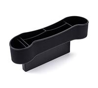 MengH-SHOP Organizador de Bolsillo Lateral Universal Asiento Lateral bolsillos Organizador Almacenamiento Gap Asiento Coche Negro