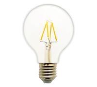 Mengjay® 1 x no regulable 4 W G80 tornillos E27 no LED 4 filamento Vintage Retro Bulb 220 V blanco cálido 2200 K LED Antik borrado bombilla 40 W 360 lm, blanco brillante equivalente a 80 * 120 mm