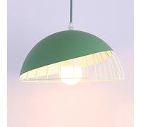 Mengjay Moderno Lámpara de Techo Metal E27 Creatividad Lámpara de araña Retro Clásico Hierro Colgante de Luz para Dormitorio Sala Cocina Comedor Hotel (Verde)