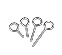 MengJiu Tornillo de ojo de oveja de acero inoxidable 304, perno M3, M4, M5, M6, M8, M10, gancho de anillo for colgar, tornillo de anillo(16mm,M5-3pcs)