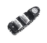 MENGKE 2229056800 Master Power Window Switch Switch Compatible With Benz C Class W205 S205 C180 C200 C220 C250 C300 C450(Beige silver)