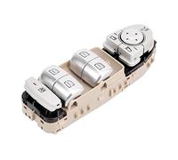 MENGKE 2229056800 Master Power Window Switch Switch Compatible With Benz C Class W205 S205 C180 C200 C220 C250 C300 C450(Black silver)