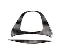 MENGKE Carbon Fibra Coche Centro Console Gear Shift Multimedia Panel Cubre Trim For Mercedes-Benz Clase V 2015-2020