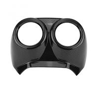 Mengke coche interior ventana trasera asiento aire acondicionado salida TRIM cubierta Marcos decoración fibra carbono compatible con Alfa Romeo Stelvio 2017 2018