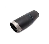 MENGKE Compatible with Mitsubishi Outlander 2014 2015 2016 2017 2018 4PCS Car Interior Microfiber Leather Door Handle Panel Armrest Cover Trim(Black-Blue Line)