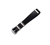 MENGKE Correa De Cuero Genuino 18 Mm 20 Mm 22 Mm 24 Mm Correas De Muñeca De Cuero De Vaca Pulseras De Reloj Pulseras De Reloj Retro Hechas A Mano(Black(silver),18mm)